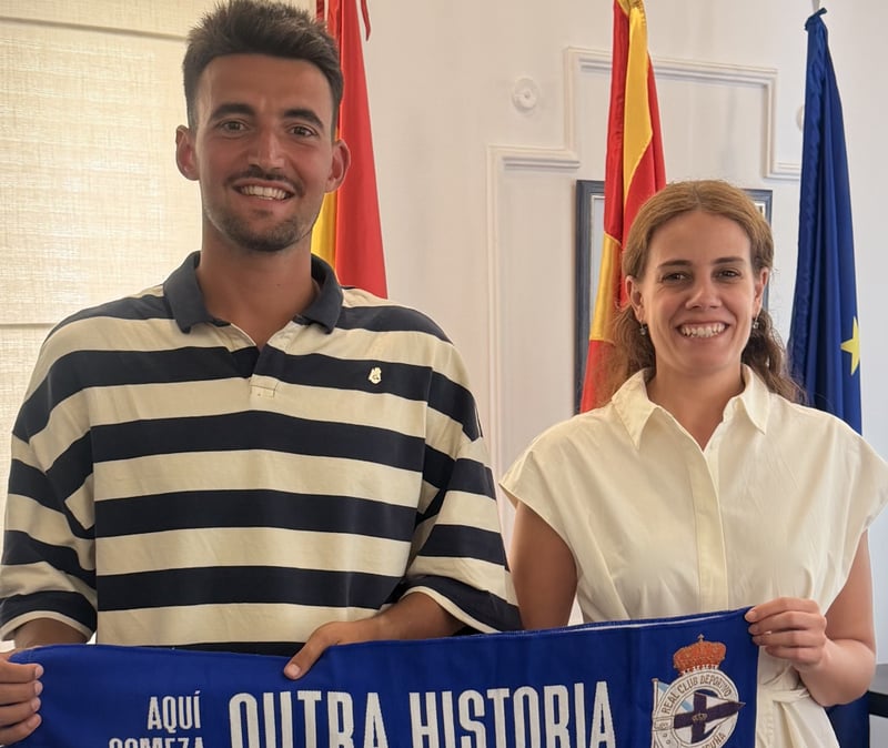 La RC Deportivo Fundación comparte el proyecto DéporCampus en la Embajada de España en Macedonia del Norte