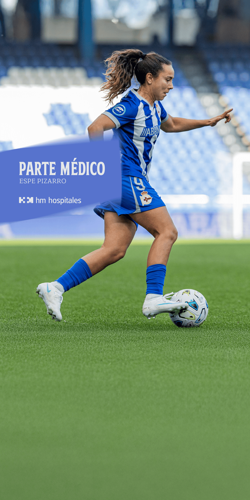 Parte médico de Espe Pizarro