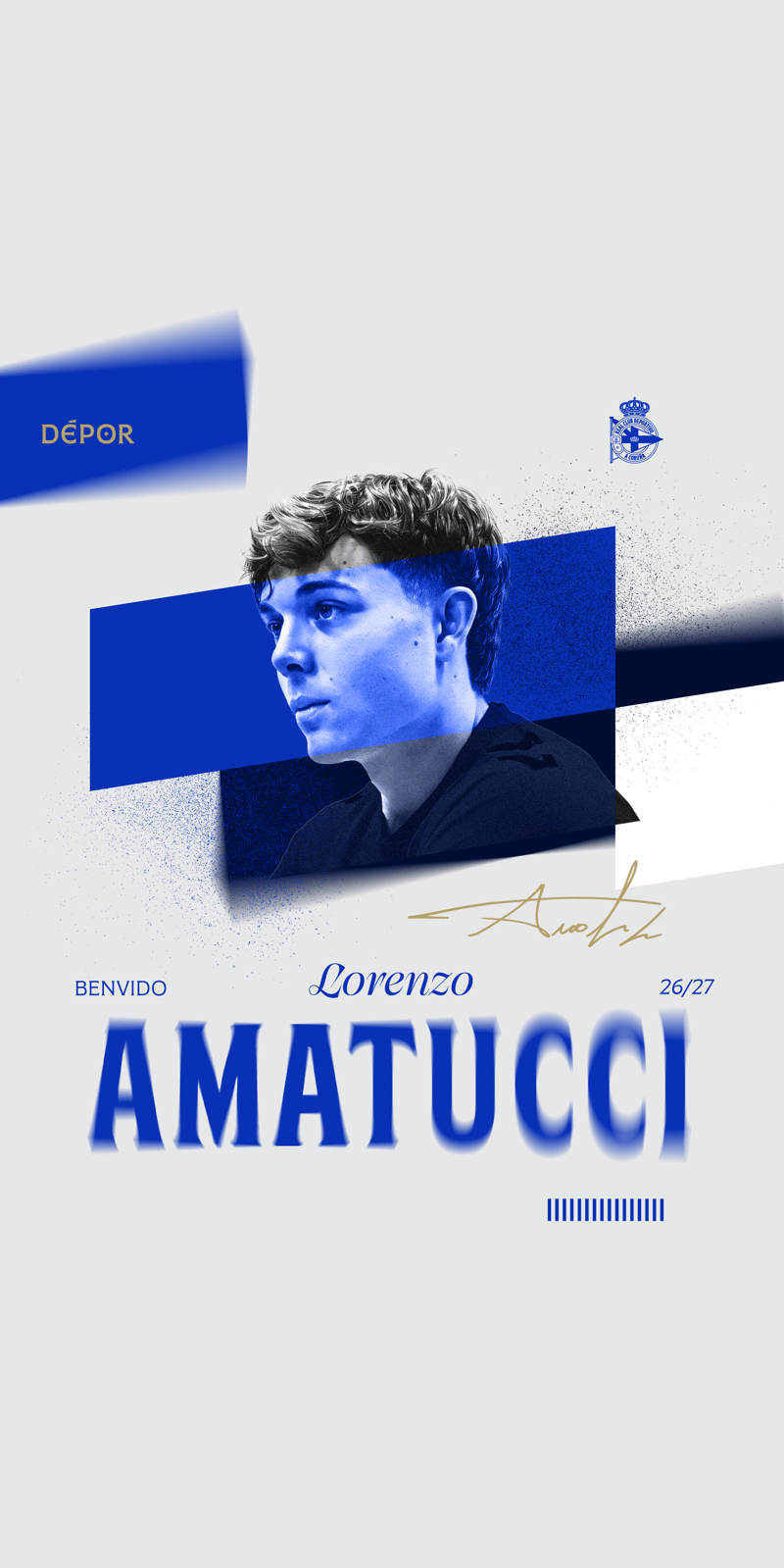 Lorenzo Amatucci, novo xogador do Dépor