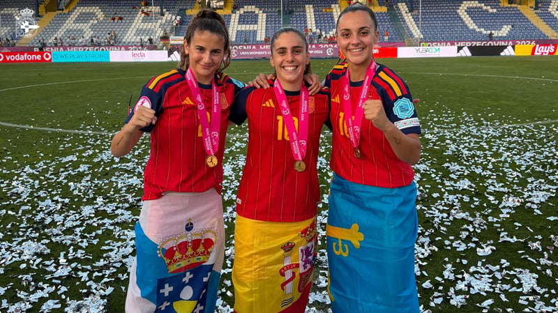El Dépor ABANCA ya presume de contar con 3 campeonas de Europa sub-19