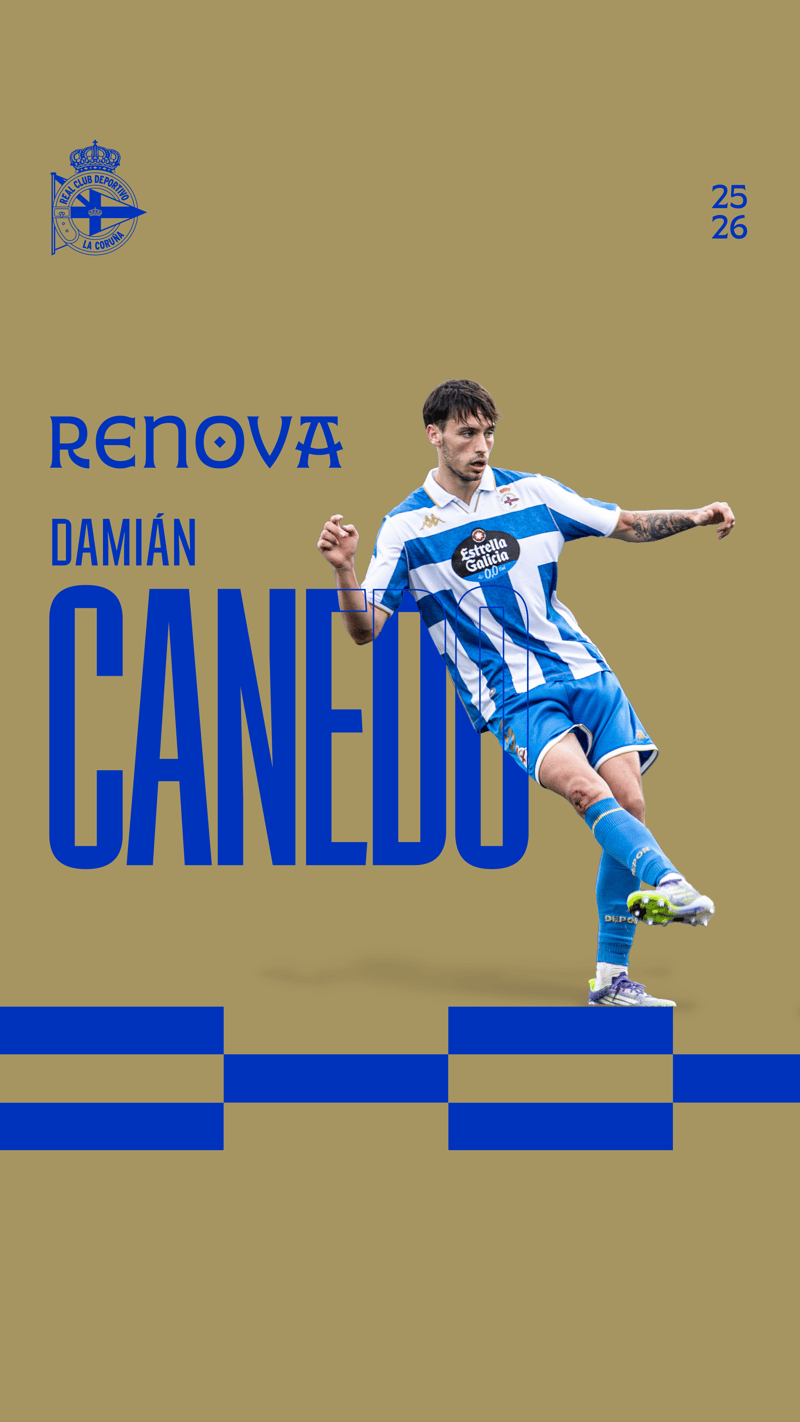Damián Canedo seguirá de blanquiazul hasta 2028