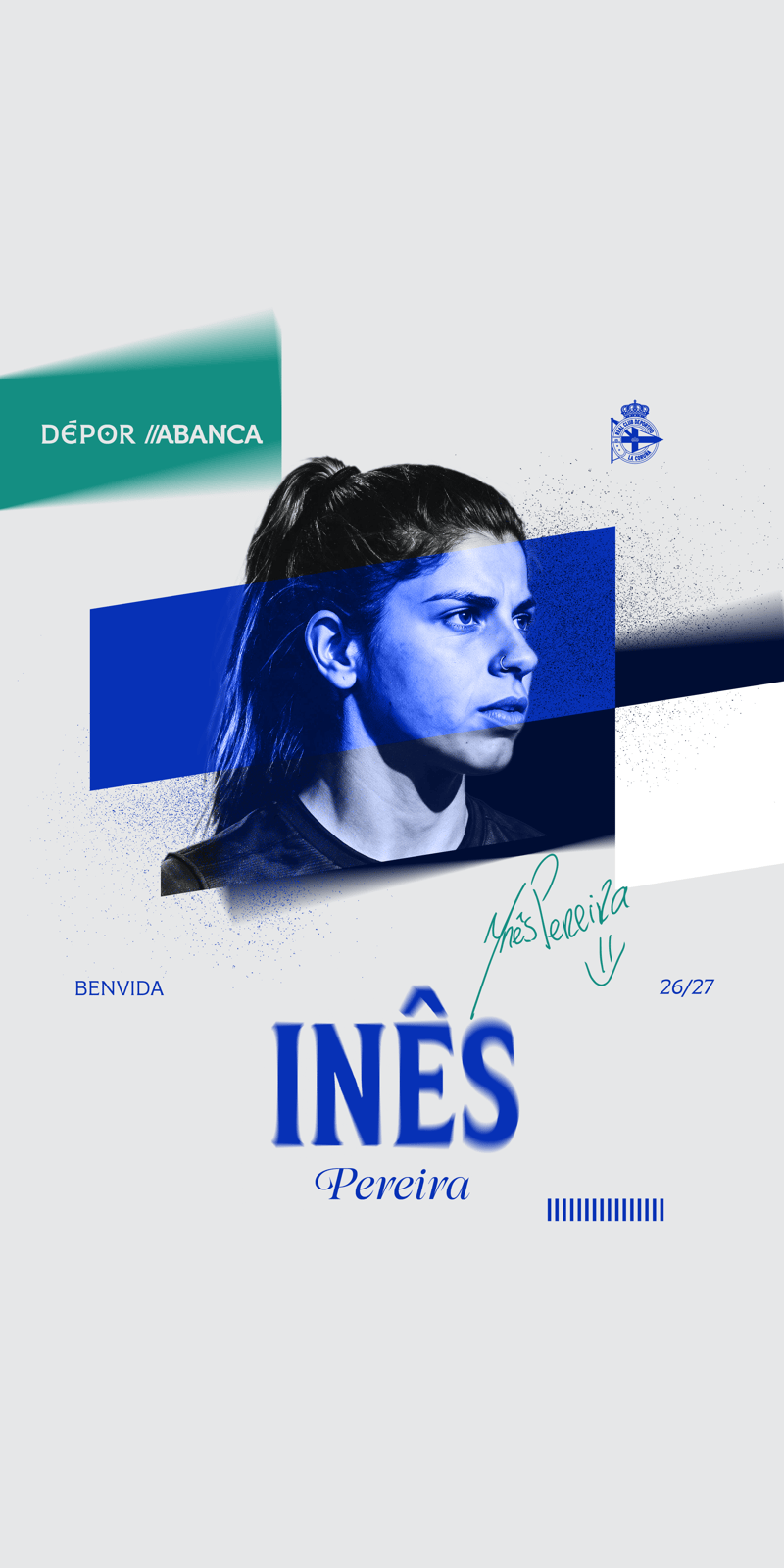 Inês Pereira, nueva jugadora del Dépor ABANCA hasta junio de 2029