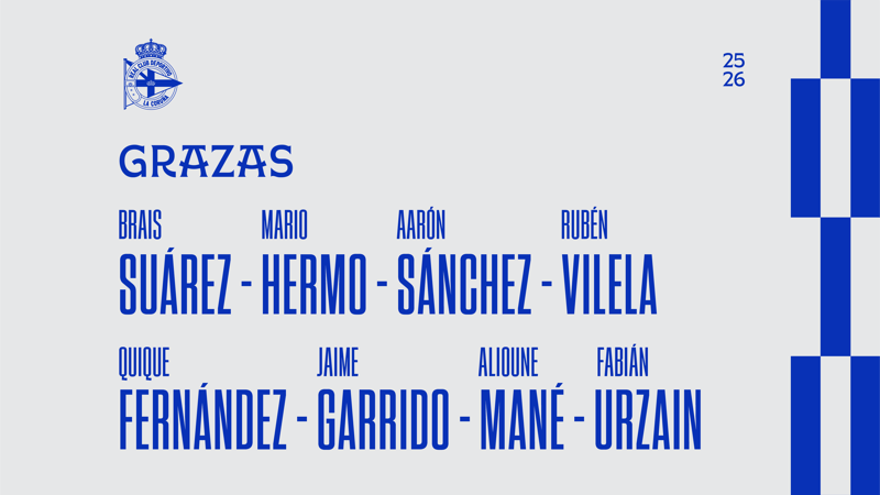 Despedidas en el Fabril