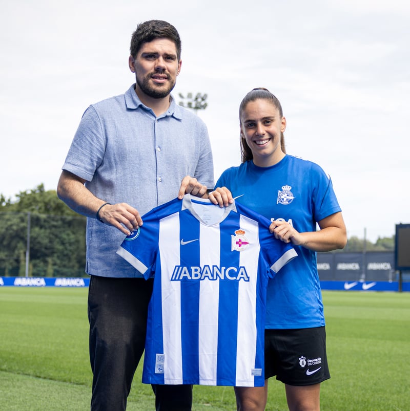 Ainoa Gómez ve al Dépor ABANCA como "un grupo muy bueno, con mucho talento, con muchas ganas de competir y con mucha ilusión"
