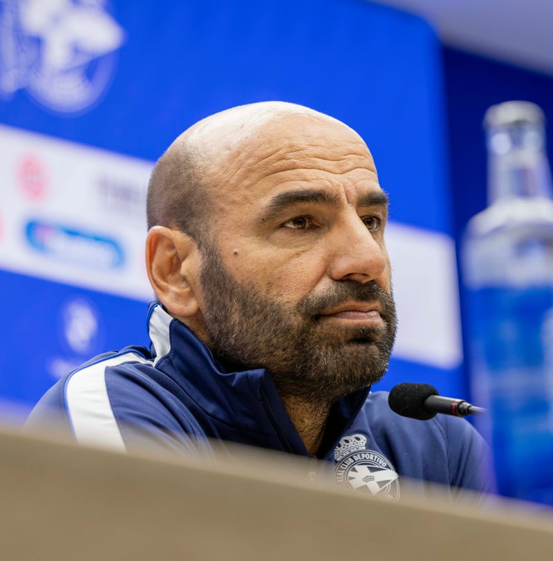 Rueda de prensa de Manuel Pablo tras el Fabril 0 - 5 CD Extremadura