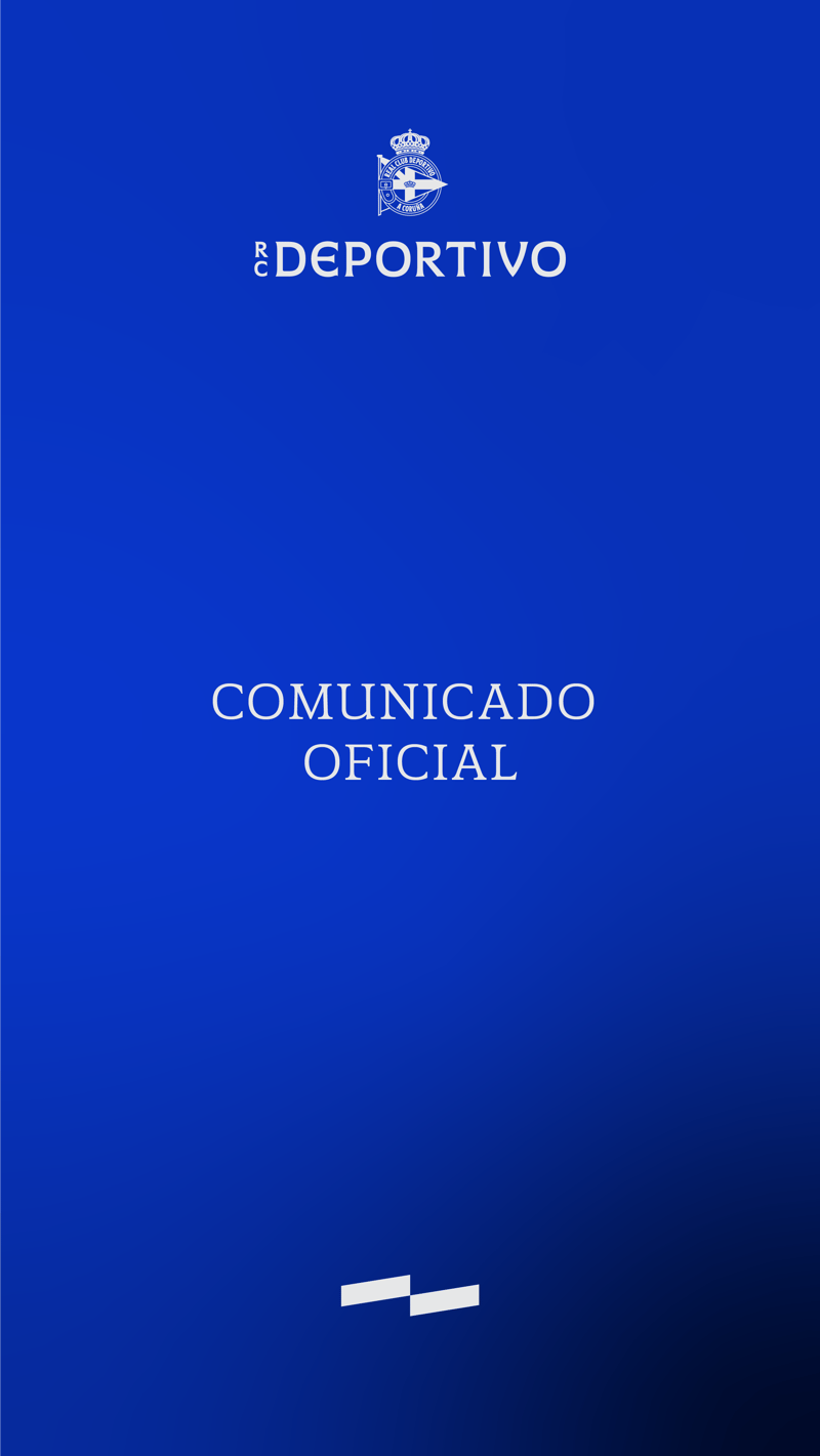 Comunicado Oficial del RC Deportivo