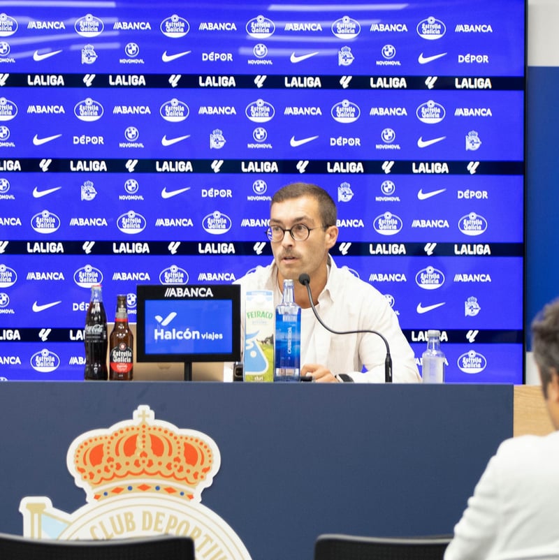 Rueda de prensa de José Manuel García, Santiago Liste y Jesús Blanco