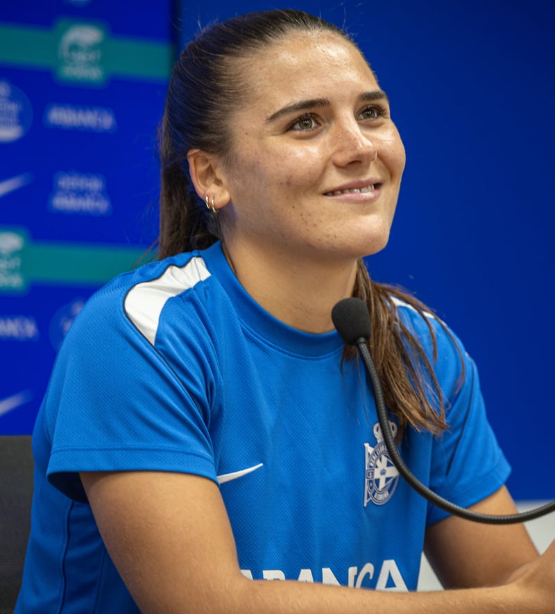 Rueda de prensa de presentación de Adriana Ranera