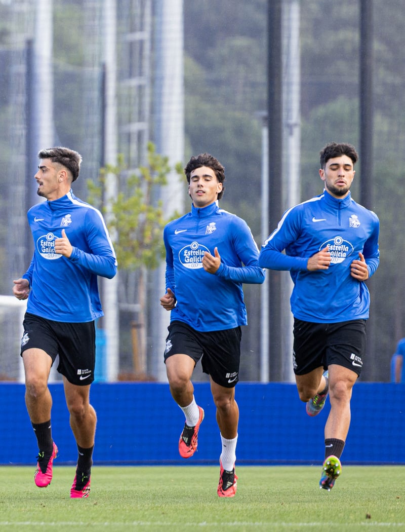 El Dépor retoma los entrenamientos con 7 canteranos y con el amistoso ante el FC Porto en el horizonte