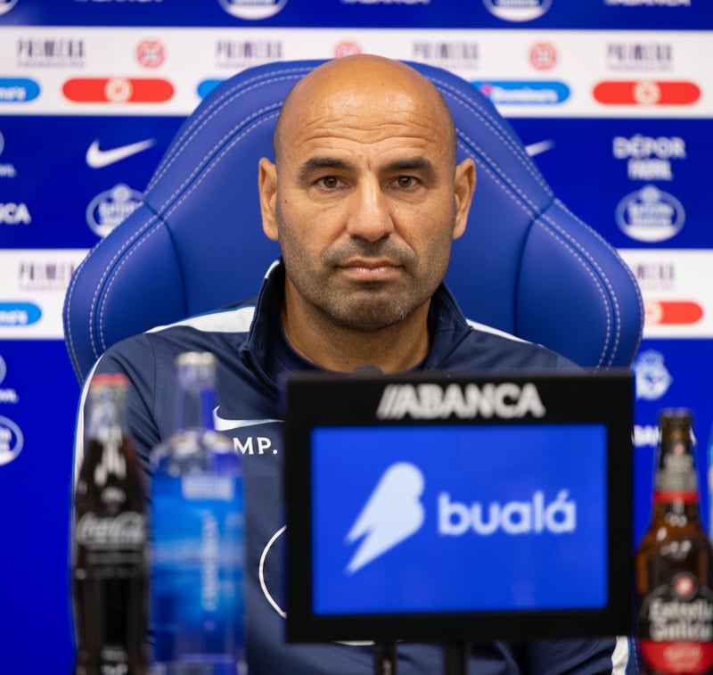 Rueda de prensa de Manuel Pablo previa al CD Lugo - Fabril