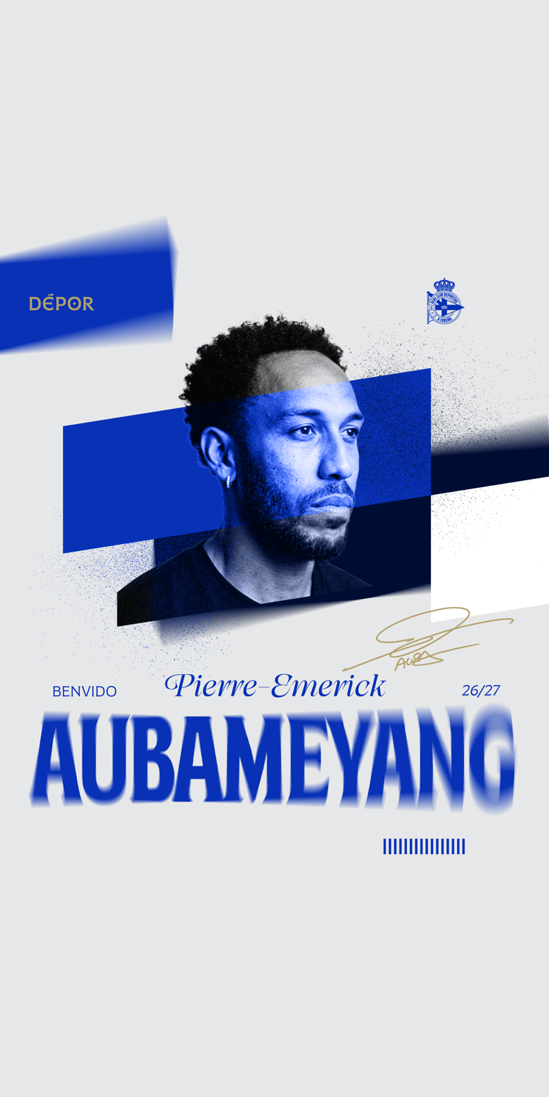 Pierre-Emerick Aubameyang, nuevo jugador del Dépor