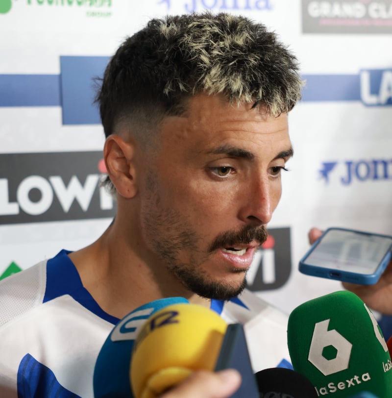 Comparecencia de Ximo Navarro tras el Getafe CF 1-1 RC Deportivo