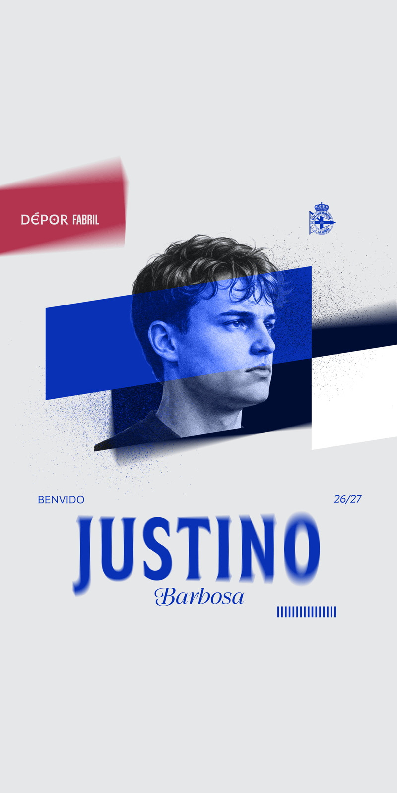 Justino Barbosa, novo futbolista do Fabril