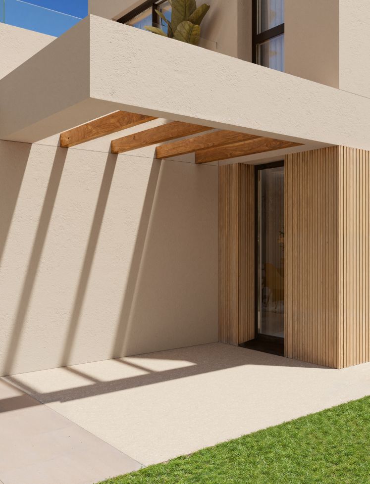 Accesos y entorno urbano del proyecto Jardín de Vega